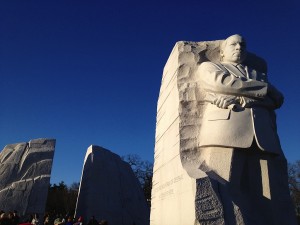 Martin Luther King's Memorial is the capital's newest monument. 
