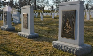 Headstones honor the dead at Arlington National Cemetery. Photo by Jes Smith. 