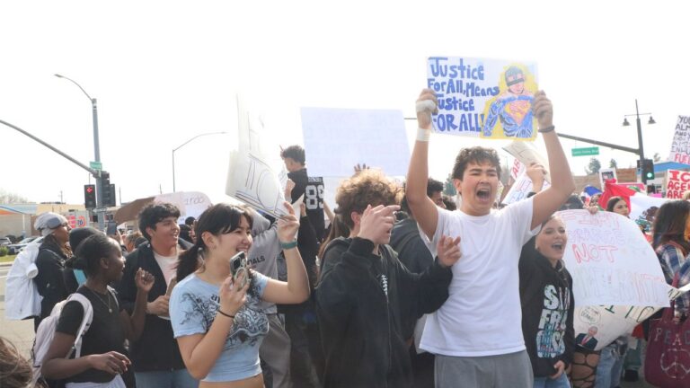 CVHS students walk out to protest ICE